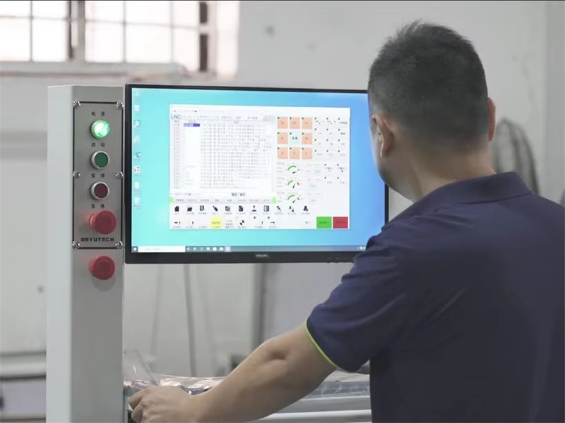 One-to-two connection for cutting machine Automatic tool change (14)